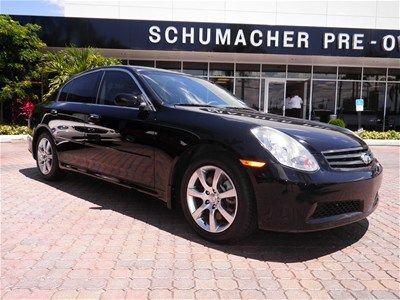 2006 g3.5 auto clean florida car we finance, homelink