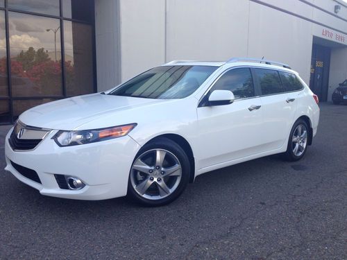 2012 acura tsx wagon tech pkg *navi* 12k miles no reserve!!