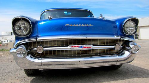 1957 Chevrolet Post Sedan. Pro Street. Live Video, US $75,000.00, image 4