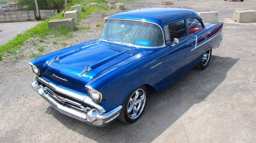 1957 Chevrolet Post Sedan. Pro Street. Live Video, US $75,000.00, image 17