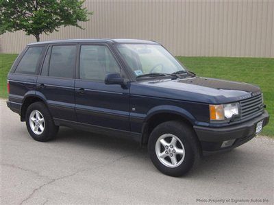 2001 range rover land rover 4.6 se second generation p38a chassis low reserve