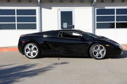 2004 gallardo e-gear, black/black, 6k miles