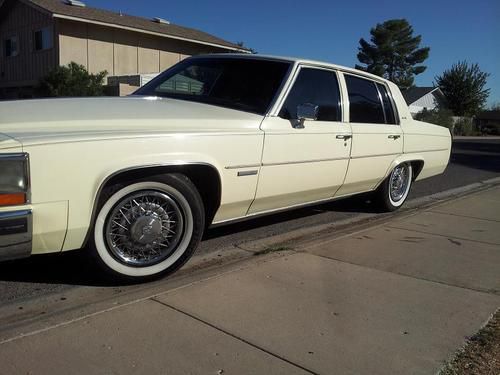 1983 cadillac deville all original only 87,500 miles runs &amp; drives good!