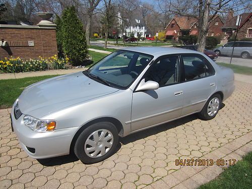 2001 toyota corolla le sedan 4-door 1.8l