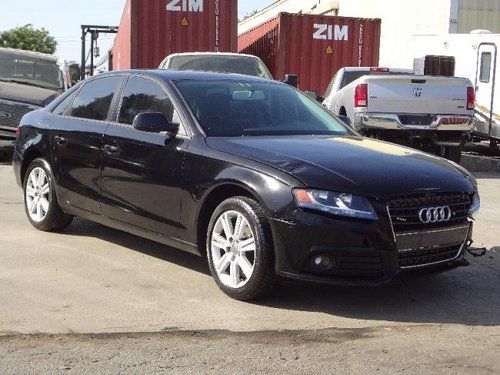 2010 audi a4 quattro 2.0t salvage repairable rebuilder only 45k miles runs!!!!