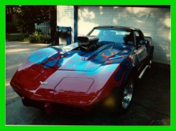 1979 chevrolet corvette 388 stroker freaky fast 900 hp with nitrous custom paint