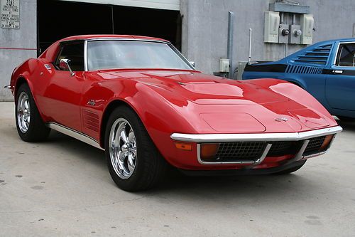 1972 corvette coupe 454/270hp numbers matching 4-speed a/c full power l@@k video