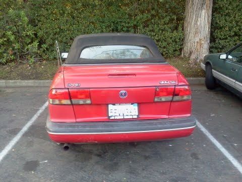 1995 saab 900 se turbo convertible 2-door 2.0l