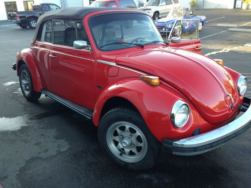 1976 volkswagen beetle convertable