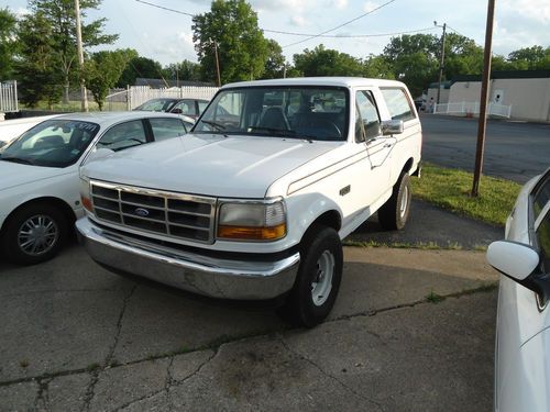 1995 ford bronco 4x4 351 v-8