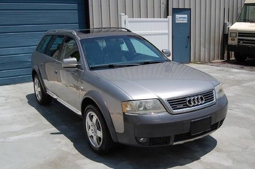 Warranty 2001 audi allroad bi turbo v6 quattro sunroof leather 01 suv wagon 4wd