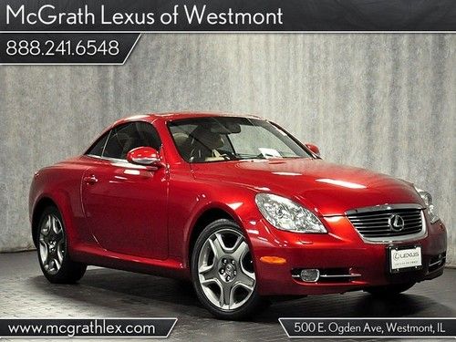 2008 sc430 low miles loaded navigation mark levison one owner lexus certified