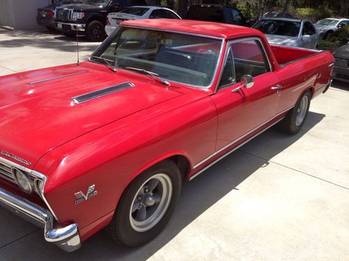 1967 el camino 396 big block with air and bucket seats