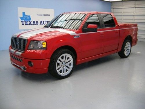 We finance!!!  2008 ford f-150 foose roush supercharged auto sat 22 rims 1 own