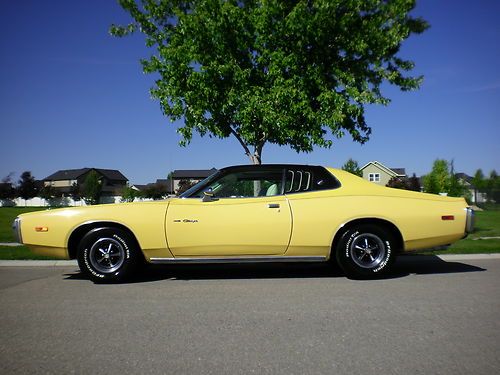 1973 Dodge charger se Only 41k True survivor car Factory a/c Garage rest free, image 2