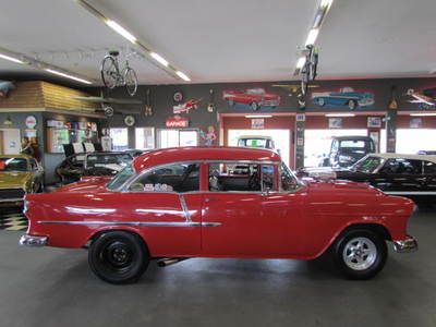 1955 chevrolet 396 4 speed old school hot rod vintage racer gasser