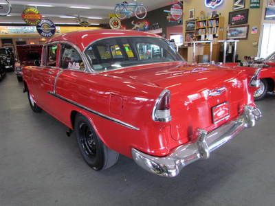 1955 Chevrolet 396 4 Speed Old School Hot Rod Vintage Racer Gasser, image 4