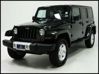 2010 jeep wrangler unlimited sahara 4wd automatic alloys low miles!