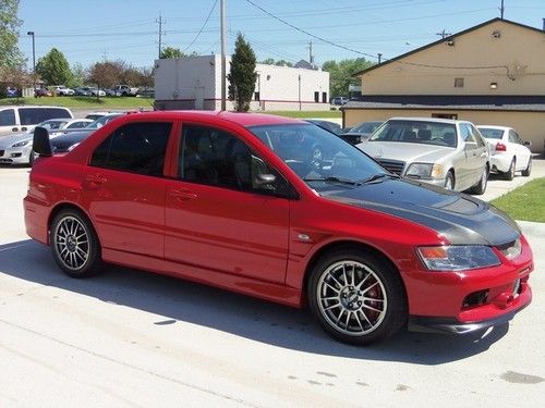 2006 mitsubishi lancer evolution mr edition! vis racing hood! apr! greddy!