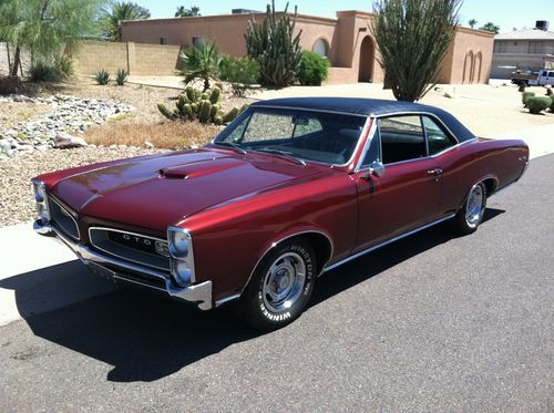 1966 pontiac gto. fact. tri-power, fact 4-speed, fact a/c. phs docs