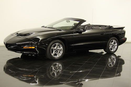 Rare 1997 pontiac firebird formula ws6 ram air convertible 350ci v8 auto ac pw