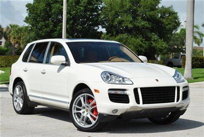 2008 cayenne turbo - rare color - pano roof - we finance - original florida car