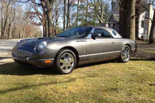 2003 ford thunderbird premium convertible 2-door 3.9l no reserve!!!