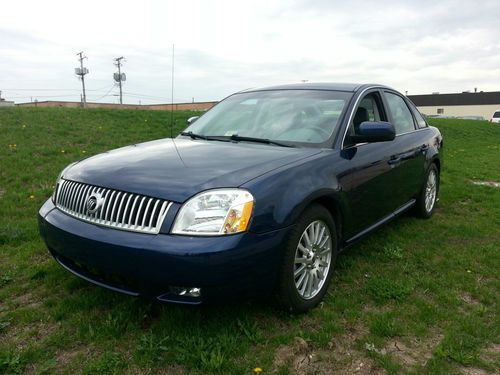 2007 mercury montego premier sedan 4-door 3.0l