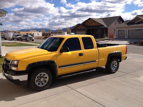 2006 chevrolet silverado 1500 lt extended cab pickup 4-door 4.8l