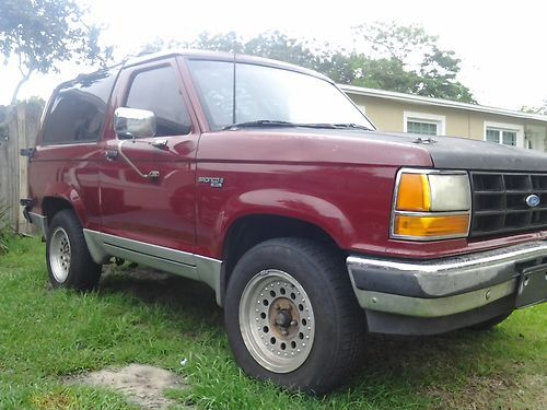 1990 ford bronco ii xl sport sport utility 2-door 2.9l