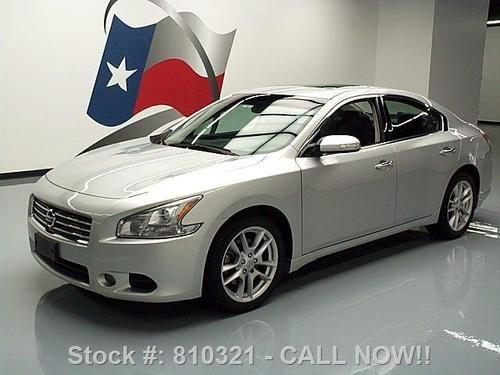 2009 nissan maxima 3.5 sv sunroof htd seats alloys 30k texas direct auto