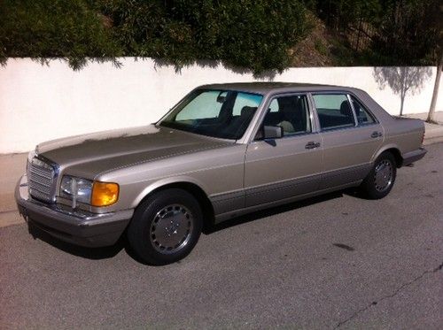 1991 420sel low reserve price, excellent condition