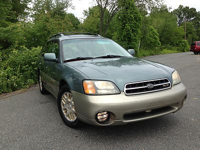 2001 subaru legacy outback h6-ll bean ltd.edtn-dual sunroof-gets nr. 25mpg-mint!