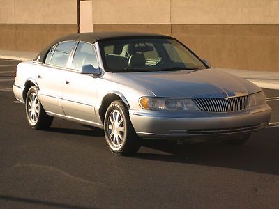 2000 lincoln continental presidential edition 2own non smoke low mile no reserve
