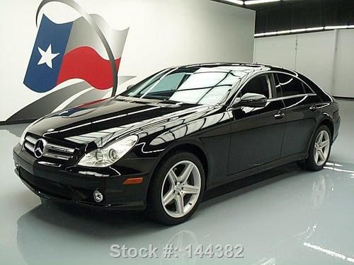 2009 mercedes-benz cls550 sport p1 sunroof nav 35k mi! texas direct auto