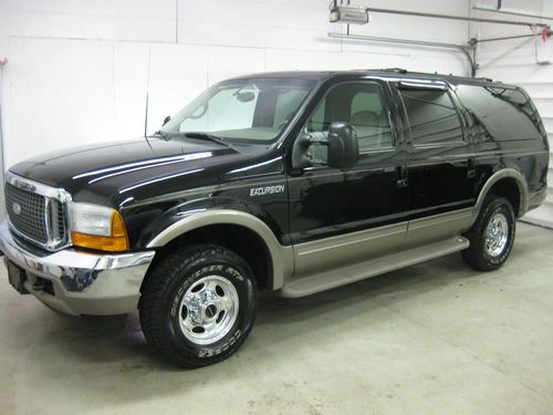 2001 ford excursion limited 4x4 7.3l diesel 1 owner- 153k