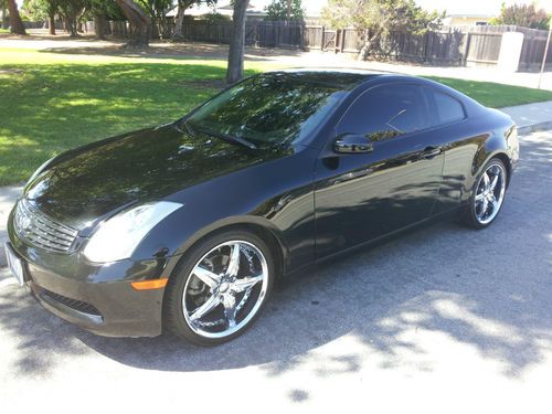 2006 infiniti g35 base coupe 2-door 3.5l