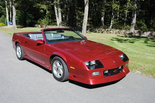 1992 chevrolet camaro z28 convertible 2-door 5.0l