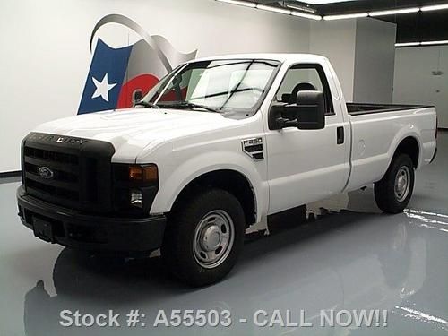 2010 ford f-250 xl regular cab 5.4l v8 long bed 41k mi texas direct auto