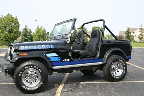 1984 jeep cj renegade - fuel injected and rust free - cj7 or cj-7