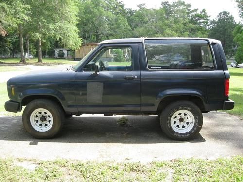 1984 ford bronco ii base sport utility 2-door 2.8l 171 cu. in. v6