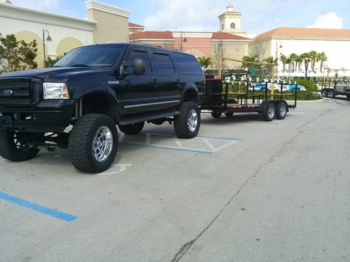 Monster truck 2005 ford excursion 4x4 awesome head turner