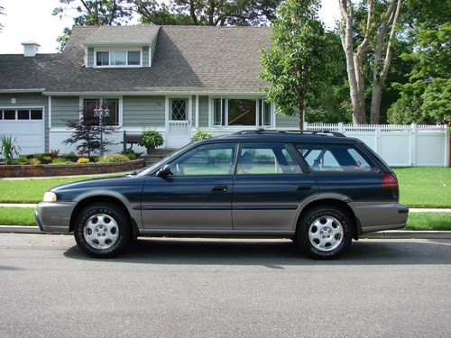 1996 subaru legacy outback 2.5l awd only 76k no reserve
