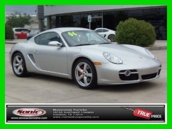 2006 porsche cayman s coupe certified 2yr/50,000 mi. warranty, sprt chrono, pasm