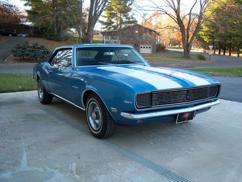 1968 Camaro Rally Sport, With Original Owners Manual and Protect- O- Plate, image 2