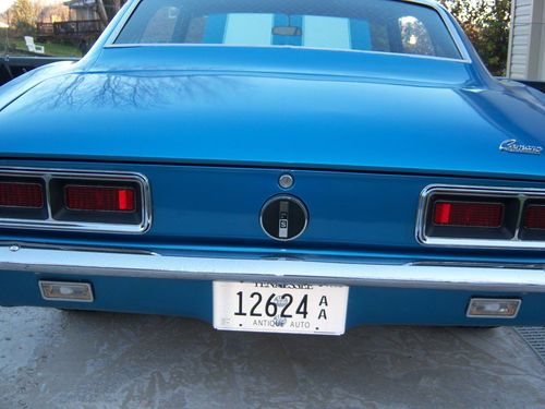 1968 Camaro Rally Sport, With Original Owners Manual and Protect- O- Plate, image 4