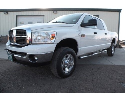 2008 dodge ram 2500 4x4 6.7 diesel mega cab slt 6 speed manual