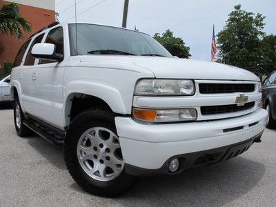 Tahoe z71 4wd heatedleather seats 4x4 clean carfax guarantee