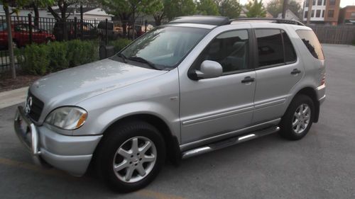 ::::::no reserve::::: 2000 mercedes-benz ml430 base sport utility 4-door 4.3l