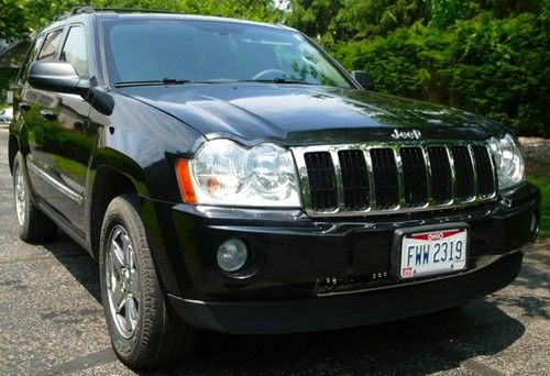 2005 jeep grand cherokee limited 4x4 5.7 hemi navigation heated seats no reserve